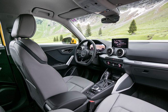 ภายใน Audi Q2 มือสอง SUV ขนาดเล็ก