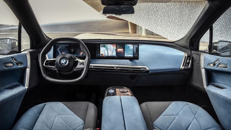 ภายใน BMW iX มือสอง SUV EV หรู
