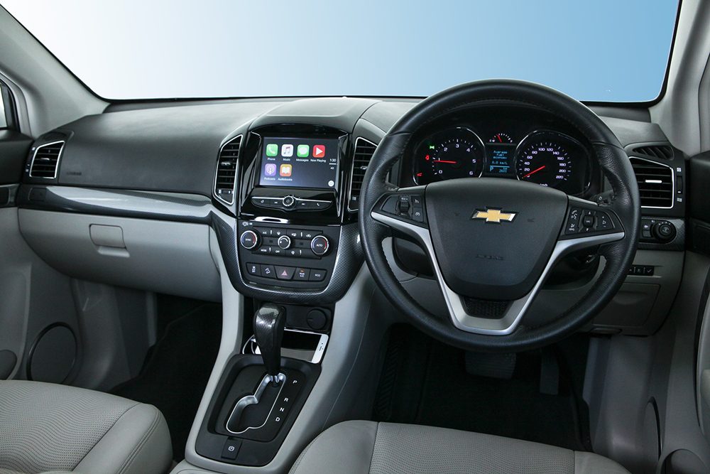ภายใน Chevrolet Captiva มือสอง กว้างขวาง