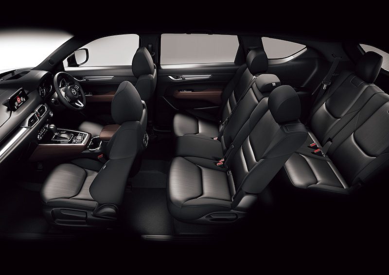 ภายใน Mazda CX-8 มือสอง SUV ขนาดใหญ่