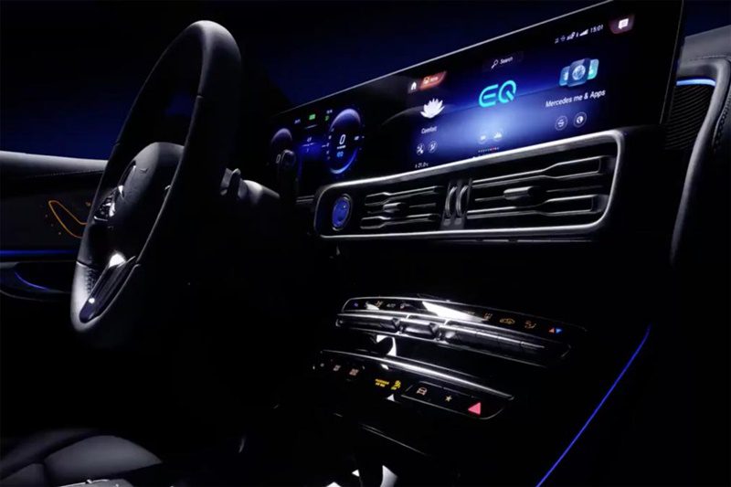 ภายใน Mercedes-Benz EQC มือสอง หรูหรา ทันสมัย