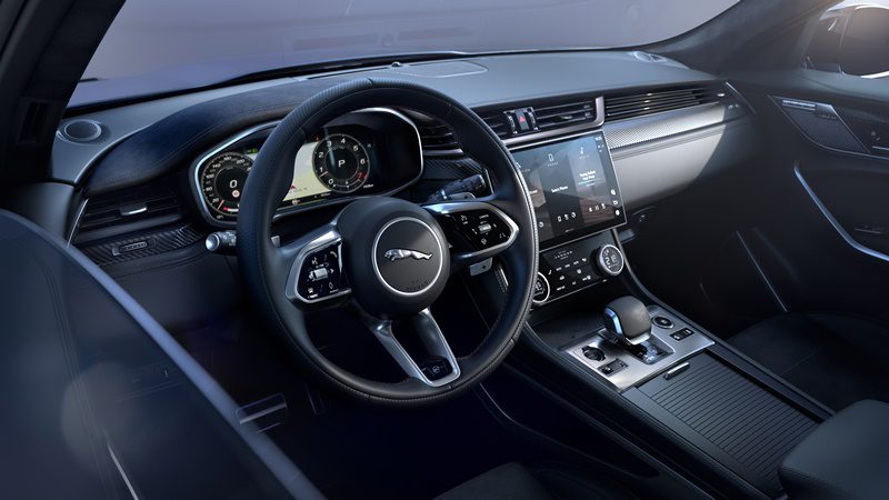 ภายใน Jaguar F-Pace มือสอง หรูหรา สปอร์ต