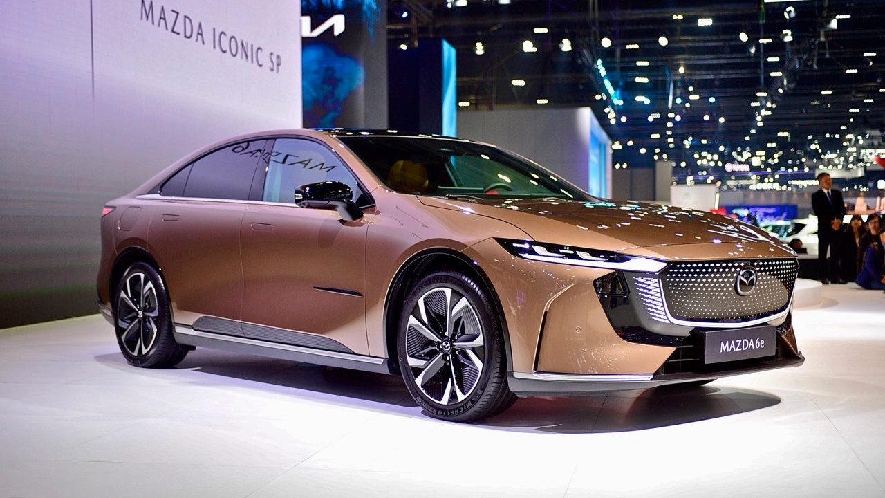 รับซื้อรถ Mazda 6e EV มือสอง ซีดานไฟฟ้า