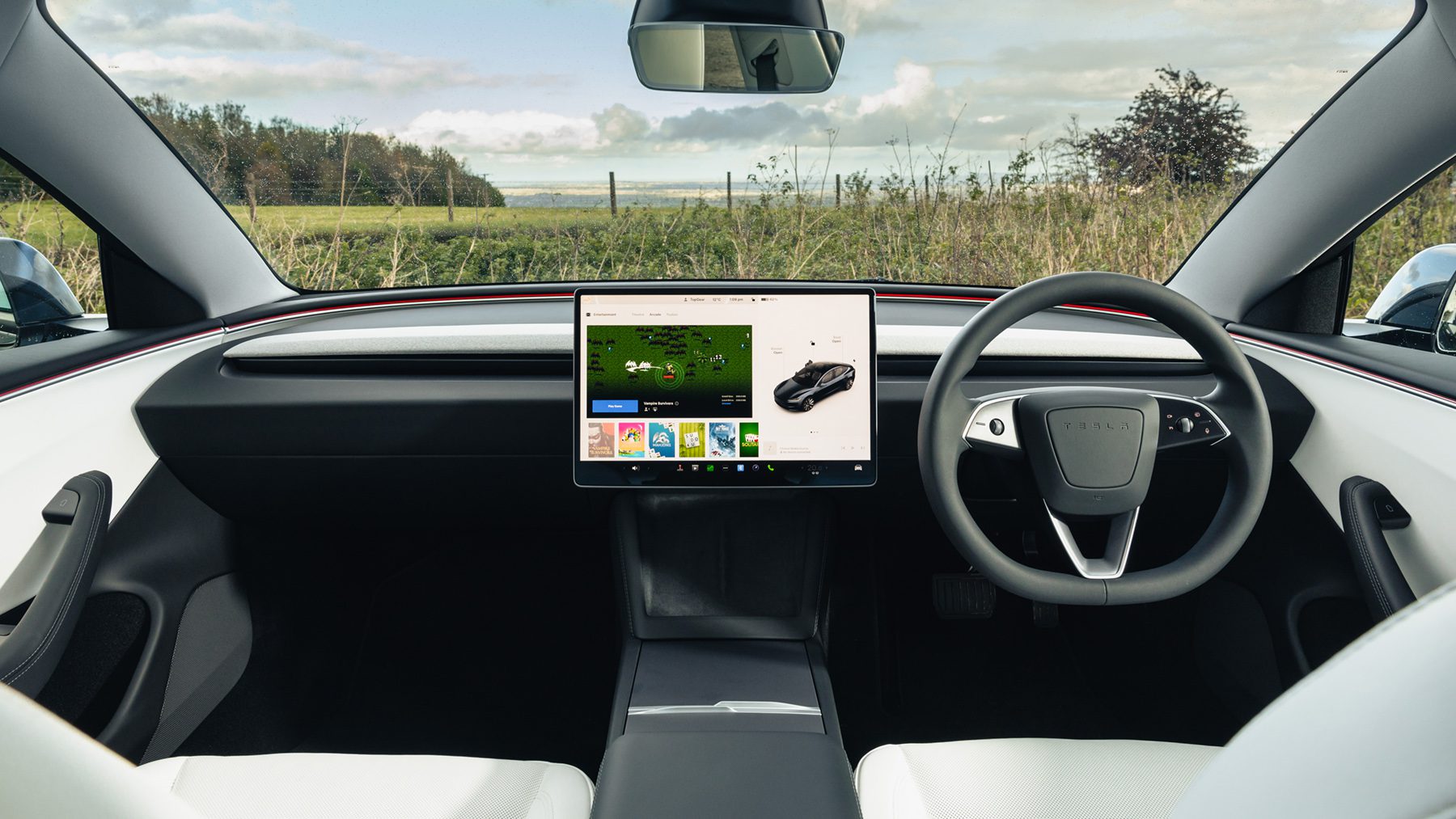 ภายใน Tesla Model 3 มือสอง ล้ำสมัย