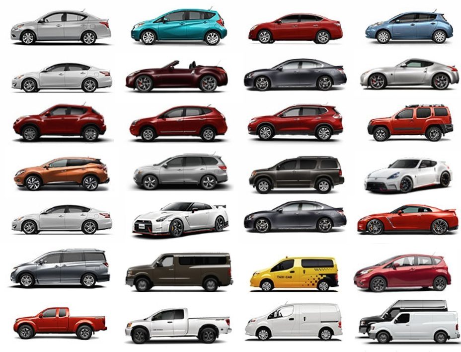 รุ่นรถ Nissan มือสองที่รับซื้อ