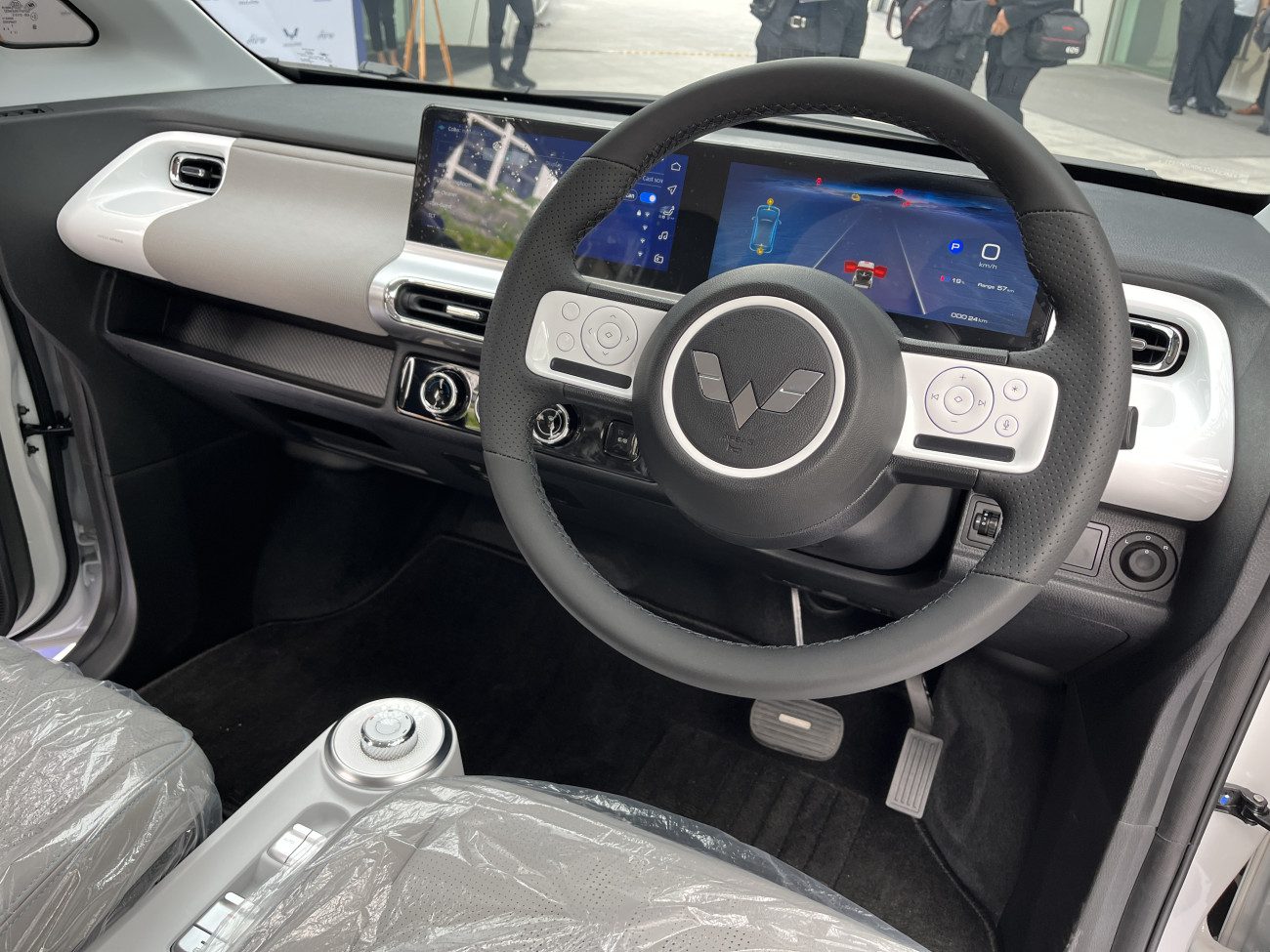 ภายใน Wuling Air EV มือสอง ทันสมัย กะทัดรัด